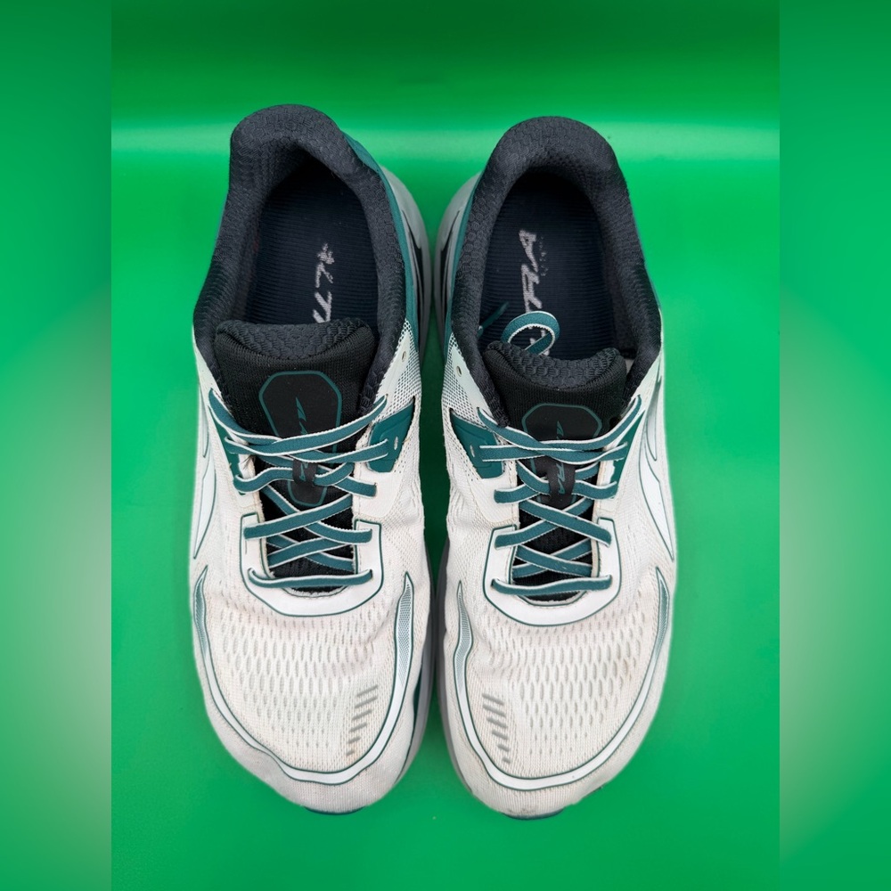 Altra Paradigm 6 Mens White Green Shoes Sneakers - Picture 7 of 12